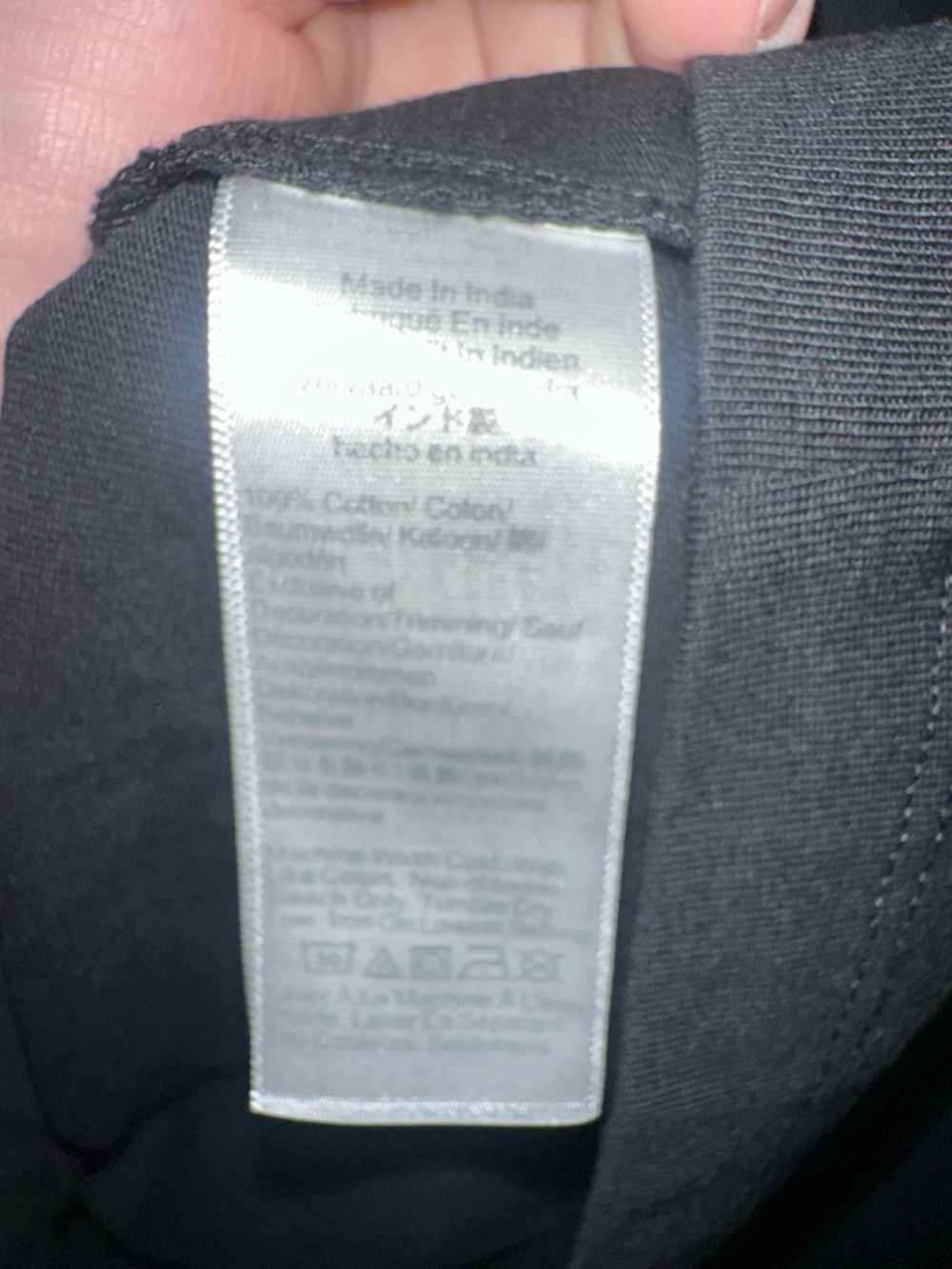 J. Crew NWT‎ Black Long-Sleeve tartan and jewels Henley women’s medium - Picture 10 of 12